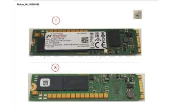 Fujitsu SSD SATA 6G 480GB M.2 N H-P for Fujitsu Primergy RX4770 M6
