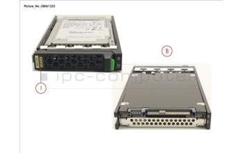 Fujitsu SSD SAS 12G 400GB WRITE-INT. 2.5\' H-P EP for Fujitsu Primergy RX4770 M6