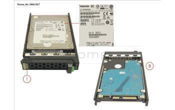 Fujitsu HD SAS 12G 900GB 10K 512N HOT PL 2.5\" EP for Fujitsu Primergy RX4770 M6