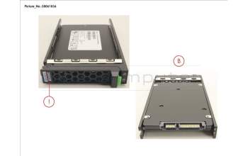 Fujitsu SSD SATA 6G 240GB MIXED-USE 2.5\" H-P EP for Fujitsu Primergy RX4770 M6
