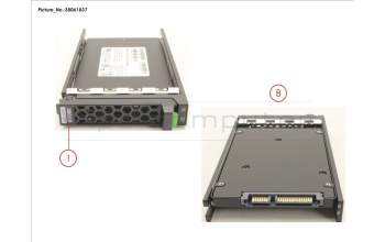 FSC S26361-F5733-L480 SSD SATA 6G 480GB Mixed-Use 2.5\' H-P