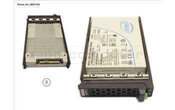 Fujitsu SSD PCIE3 1.6TB MIXED-USE 2.5\" H-P EP for Fujitsu PrimeQuest 3800E2