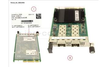 Fujitsu PLAN EP MCX4-LX DA2 2X 25G SFP28 OCPV3 for Fujitsu Primergy RX4770 M6