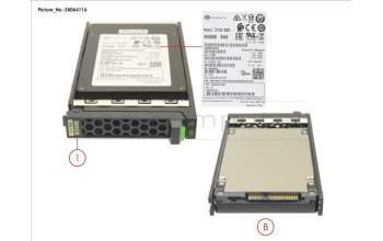 Fujitsu SSD SAS 12G WI 800GB SED IN SFF SLIM for Fujitsu Primergy RX4770 M6
