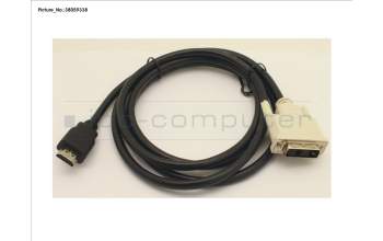 Fujitsu S26391-F6055-L250 HDMI auf DVI-D Kabel