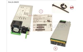 Fujitsu S26413-F574-L13 MODULAR PSU 800W PLATINUM HP