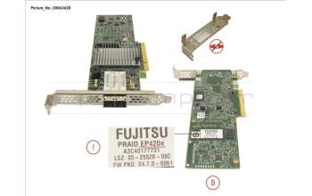 Fujitsu PRAID EP420E FH/LP for Fujitsu PrimeQuest 3800E2