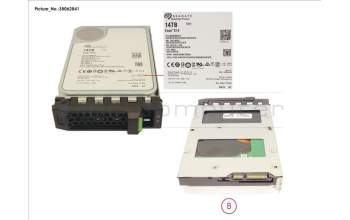 Fujitsu S26461-F3904-L140 HD SATA 6G 14TB 7.2K 512E HOT PL 3.5\' BC