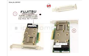 Fujitsu PRAID EP580I FH/LP for Fujitsu PrimeQuest 3800E2