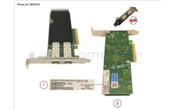 Fujitsu PLAN EP XXV710-DA2 25GB 2P SFP28 LP, FH for Fujitsu PrimeQuest 3800E2