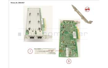 Fujitsu PLAN EP QL41112 2X 10GBASE-T. LP,FH for Fujitsu PrimeQuest 3800E2