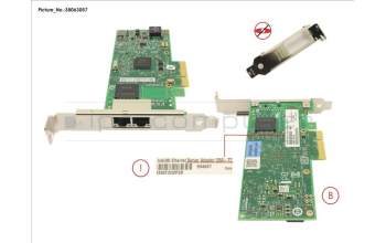 Fujitsu PLAN CP 2X1GBIT CU INTEL I350-T2 for Fujitsu PrimeQuest 3800E2