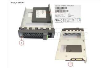 Fujitsu S26461-F5589-L192 SSD SATA 6G 1.92TB MIXED-USE 3.5\' H-P EP