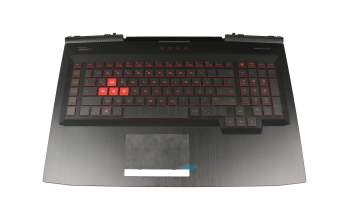 S6168BL original HP keyboard incl. topcase DE (german) black/black with backlight 230W