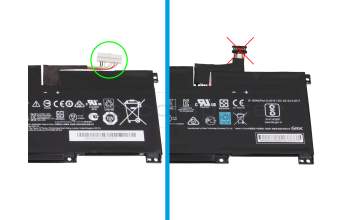 S9N-0B3A2B3-AQ2 original MSI battery 53.8Wh