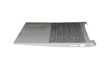 SA469D-22H9 original Lenovo keyboard incl. topcase DE (german) grey/silver with backlight