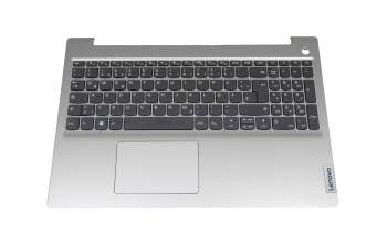 SA469D-22HM original Lenovo keyboard incl. topcase DE (german) grey/silver