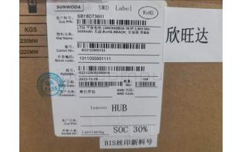 Lenovo SB18D73601 SWD-L L19D1P31 3.86V5000mAh19.3Wh1cell;G