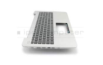 SG-64910-2DA original Asus keyboard incl. topcase DE (german) black/silver b-stock