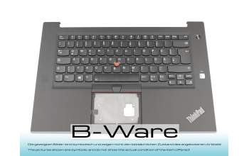 SG-96800-2DA original Lenovo keyboard incl. topcase DE (german) black/black with backlight and mouse-stick b-stock