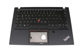 SG-97180-2DA original Lenovo keyboard incl. topcase DE (german) black/black with backlight and mouse-stick