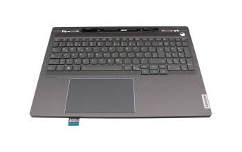 SG-B4600-2DA original LiteOn keyboard incl. topcase DE (german) grey/grey with backlight