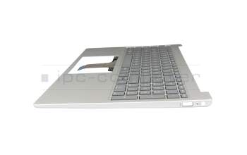 SG-B5360-XDA original HP keyboard incl. topcase DE (german) grey/silver