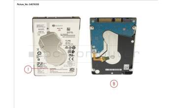 Fujitsu HDD 2TB SATA S3 5.4K 2.5\' for Fujitsu Esprimo G5010