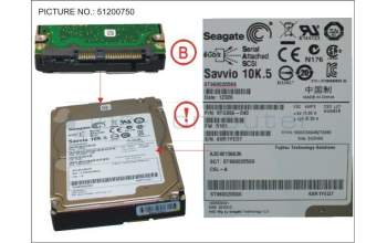 Fujitsu SGT:ST9600205SS HDD SAS 6G 600GB 10K 2.5\'