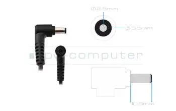 SHS Computer NH55HJQ (i5-11400H) AC-adapter 150.0 Watt slim from Chicony