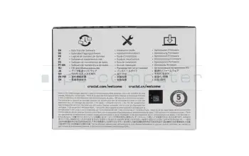 SHS Computer Nomad Gaming NP70RNJS (i9-13900H) PCIe NVMe SSD Crucial P3 2TB (M.2 22 x 80 mm)