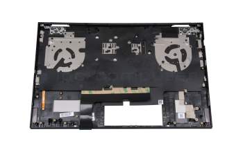 SJP46G3ETATP40 HP keyboard incl. topcase DE (german) black/black with backlight (Mica Silver Aluminium)