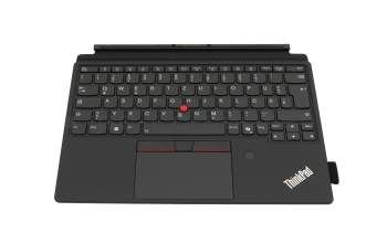SM11P78535AB original Lenovo keyboard incl. topcase DE (german) black/black with backlight and mouse-stick