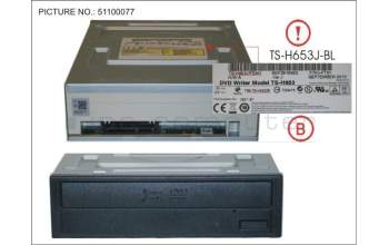 Fujitsu SMX:TS-H653J-BL SATA DVD SM HH
