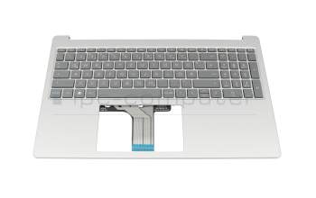 SN1B63B original HP keyboard incl. topcase DE (german) grey/silver