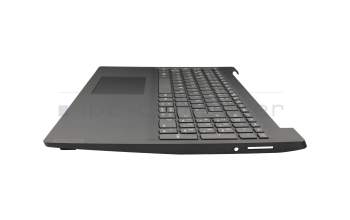 SN20M63112 original Lenovo keyboard incl. topcase DE (german) grey/black (rough)