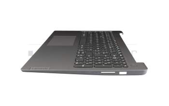 SN20W65190 original Lenovo keyboard incl. topcase FR (french) white/grey