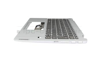 SN20W85268 original Lenovo keyboard incl. topcase DE (german) black/grey