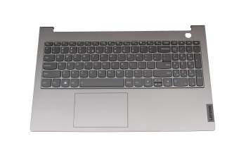 SN20Z38586G1SG238FOLE original Lenovo keyboard incl. topcase UK (english) dark grey/grey with backlight