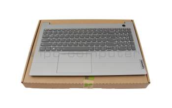 SN20Z38588 original Lenovo keyboard incl. topcase US (english) grey/grey with backlight