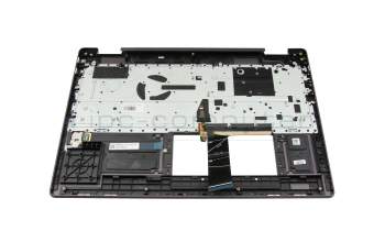 SN21B4O858 original Lenovo keyboard incl. topcase DE (german) grey/grey with backlight