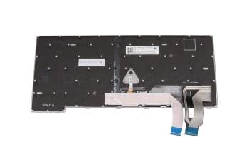 SN21D67944 original Lenovo keyboard DE (german) grey/black with backlight and mouse-stick