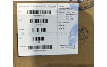 Lenovo SO28D86721 Spruce UK-Portuguese KB;Gray;TN
