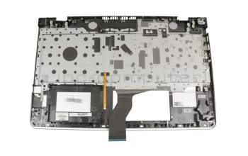 SP5CD8161X0N original HP keyboard incl. topcase DE (german) silver/silver with backlight