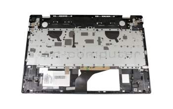 SP5CD9317K7G original HP keyboard incl. topcase DE (german) silver/silver with backlight (GTX graphics card)