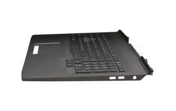 SP5CD9425FWB original HP keyboard incl. topcase DE (german) black/black with backlight