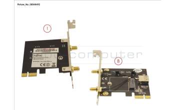 Fujitsu PCI-E M.2 BOARD (W. FH BRACKET) for Fujitsu Esprimo P957