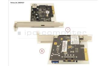 Fujitsu USB3.1 PCIEX4 CARD for Fujitsu Celsius M7010X