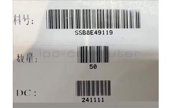 Lenovo SSB8E49119 Lapis_spkbox;HKDHEA060X1057X004;1W