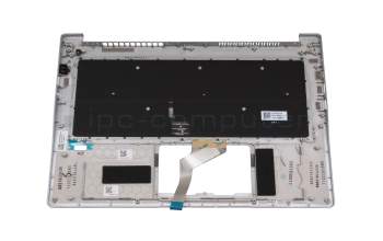 SV3P_A70SWL original Acer keyboard incl. topcase DE (german) silver/silver with backlight